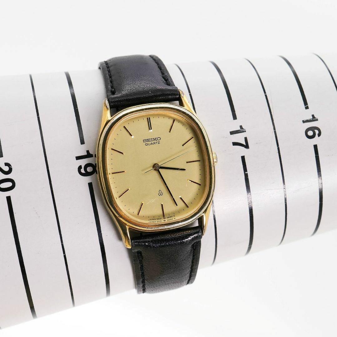 稼働 SEIKO 腕時計 SGP 旧クォーツマーク ゴールド 新品電池 859