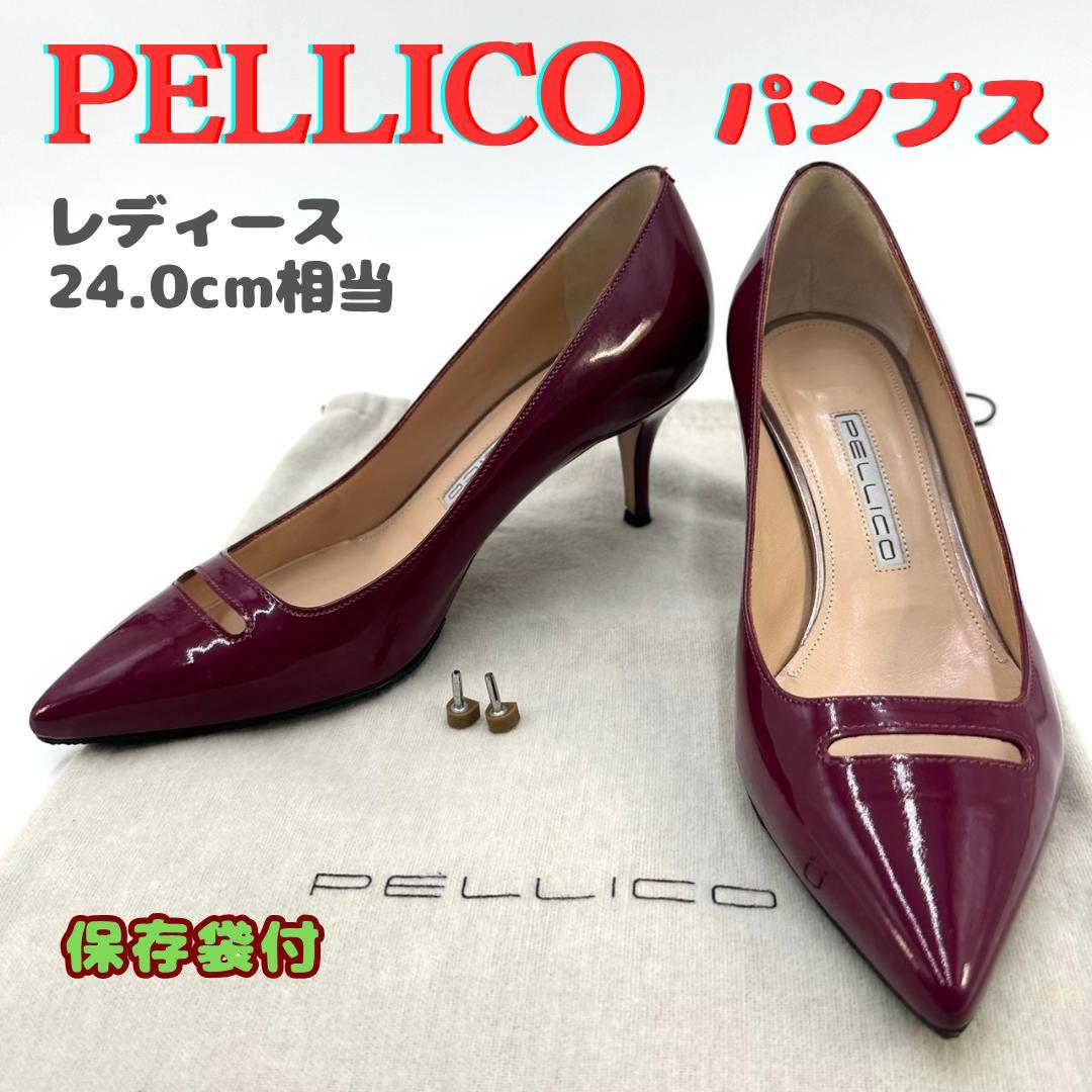 PELLICO ペリーコ アネッリ ヒール パンプス ポインテッドトゥ