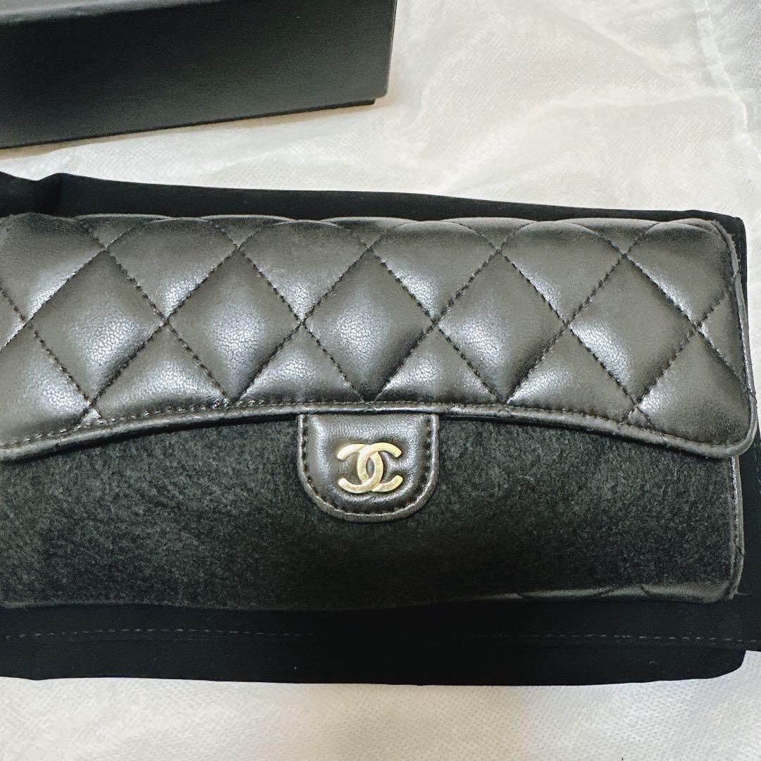 CHANEL マトラッセ長財布 CHANEL マトラッセ 長財布