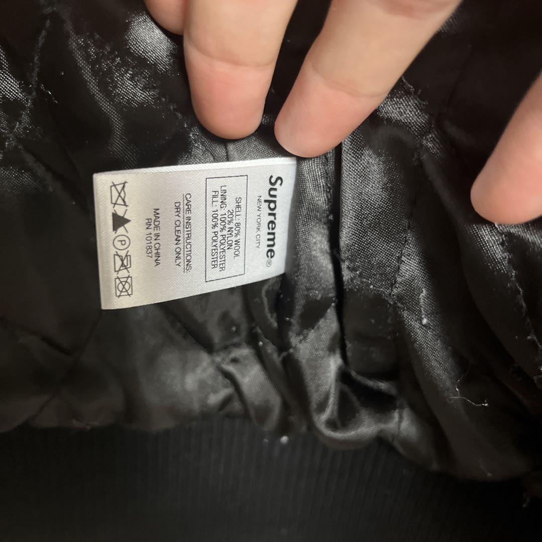 ジャケット・アウター supreme delta logo varsity jacket