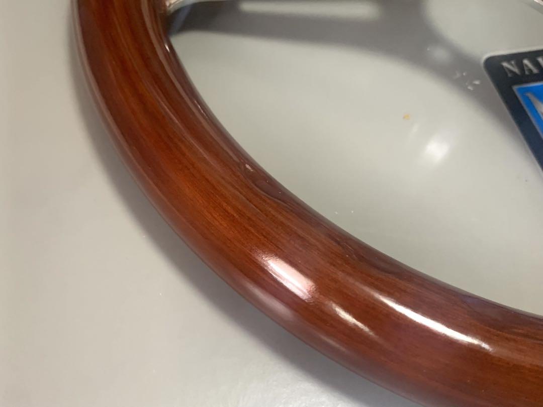 社外　ウッドステアリング　330mm 小径　新品　未使用　即決大歓迎