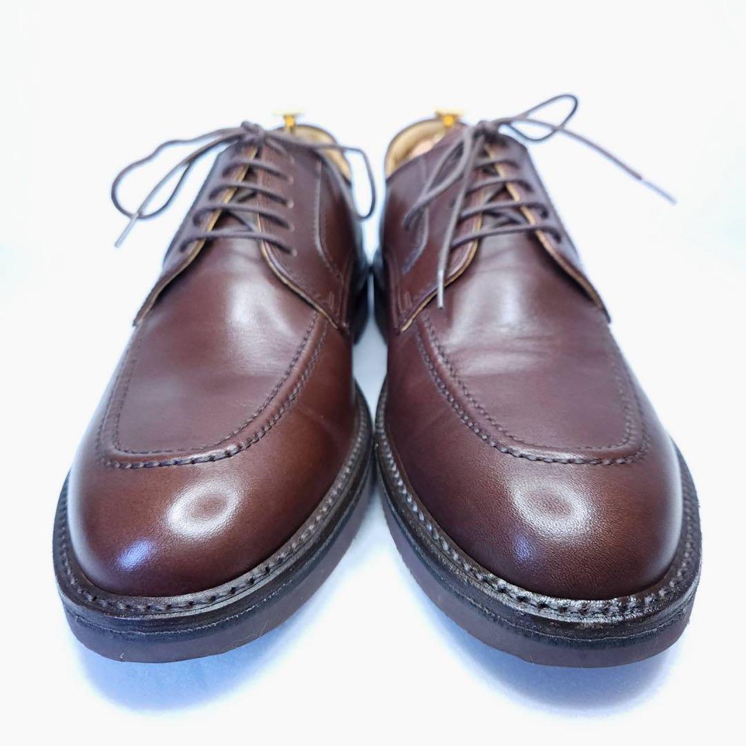 【美品】リーガルウォーカー　外羽根　Uチップ　Vチップ 茶　26㎝