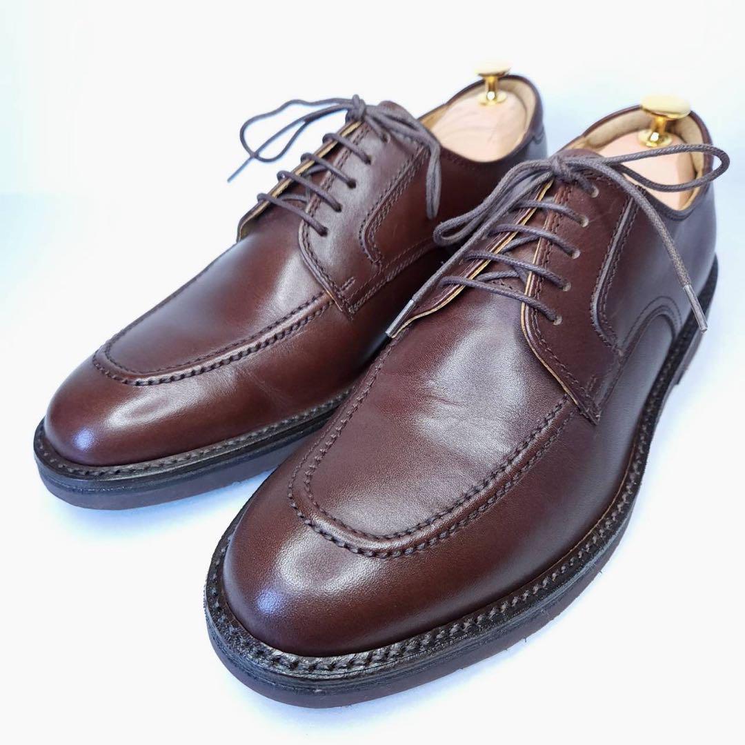 【美品】リーガルウォーカー　外羽根　Uチップ　Vチップ 茶　26㎝
