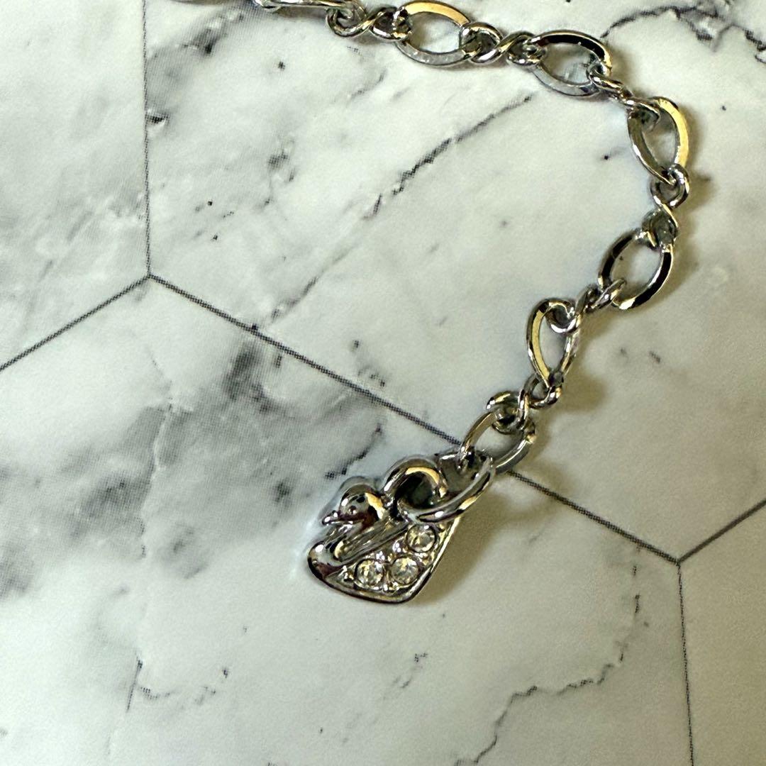 新品未使用☆Swarovski ハート型ネックレス　スワロフスキー