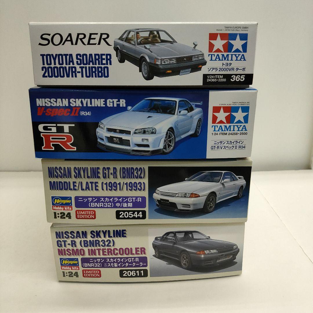 34□自動車プラモデル 4点セット MY0529-9