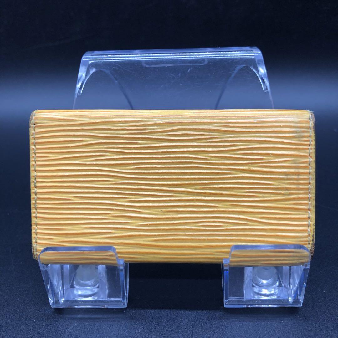 新品未使用品 ルイヴィトン エピ キーケース 4連 イエロー キー