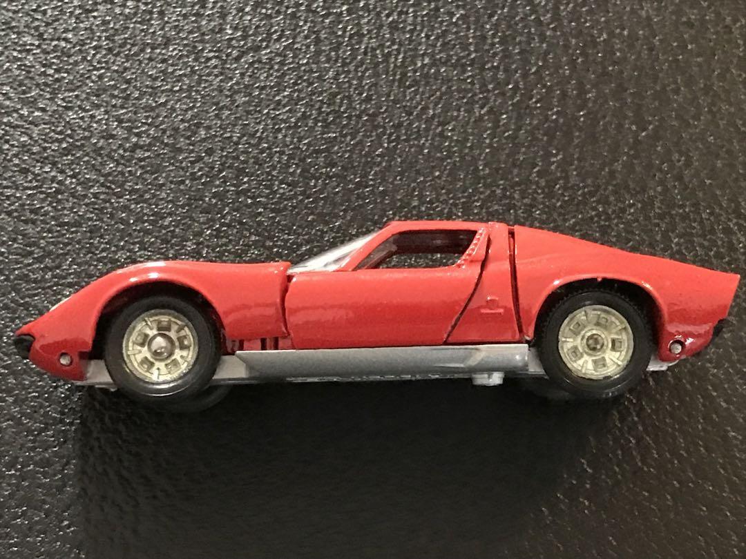 スーパーカー　ベレム　ランボルギーニミウラ レッド 1/43