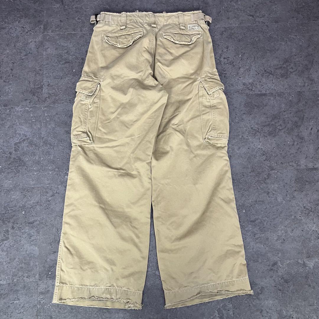 パンツ 00s archive wide cargo pant grunge Y2K