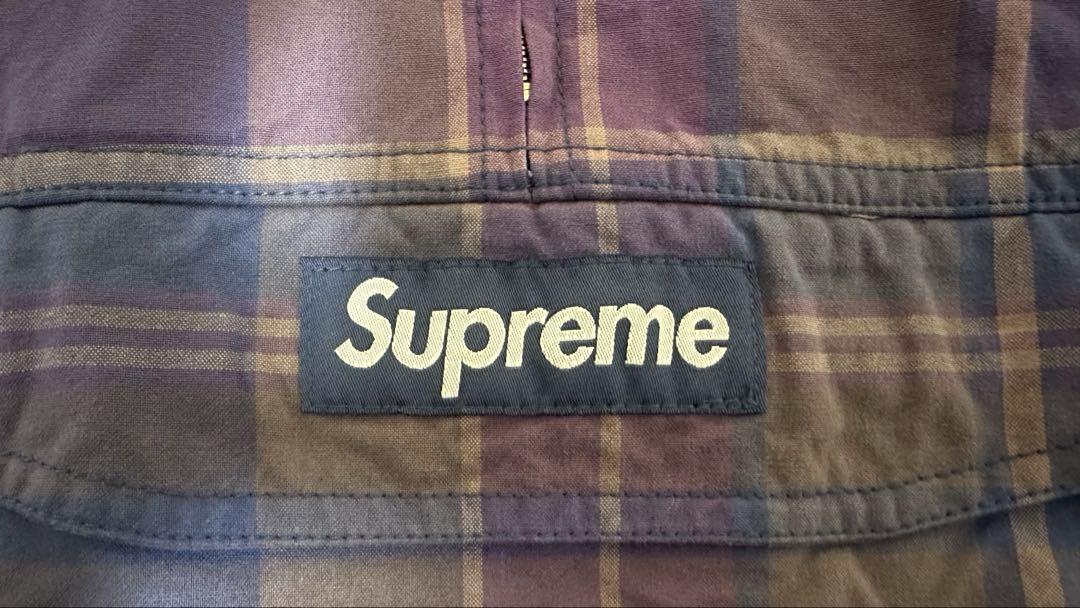 ジャケット・アウター Supreme Cotton Utility Anorak Plaid