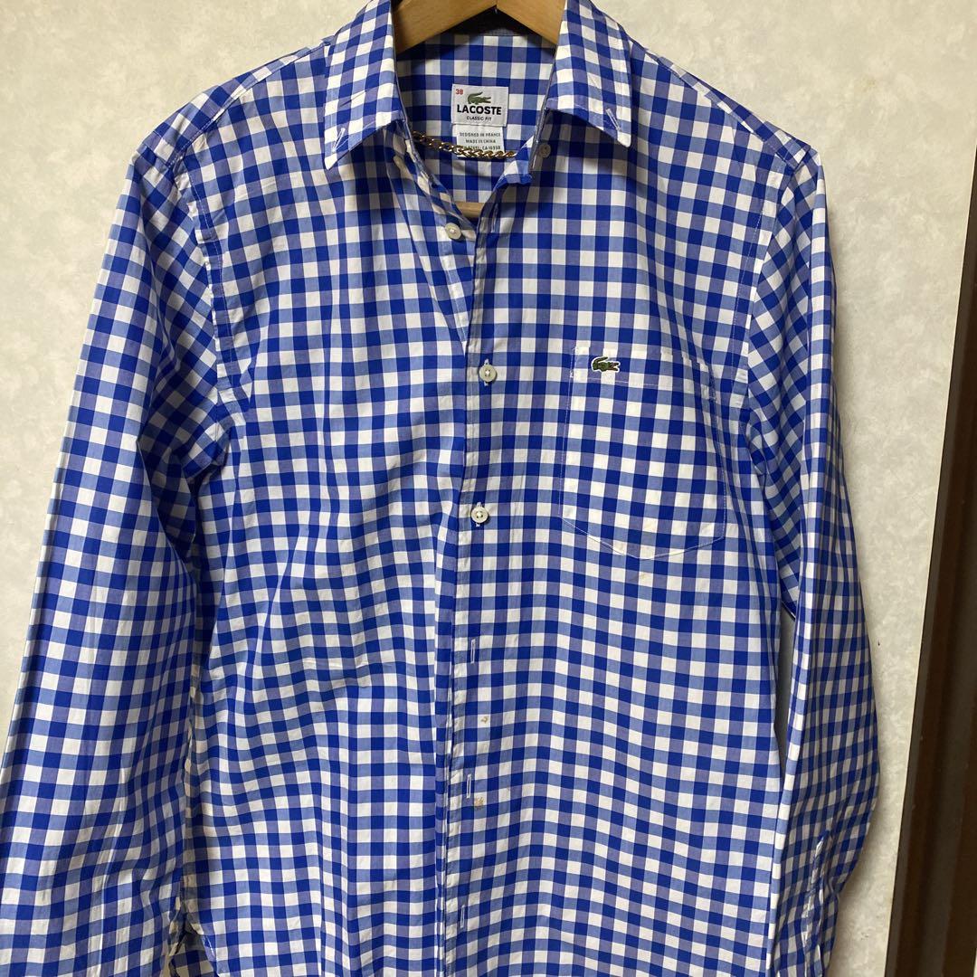 LACOSTE クラシックフィット 長袖シャツ 38 5,220円
