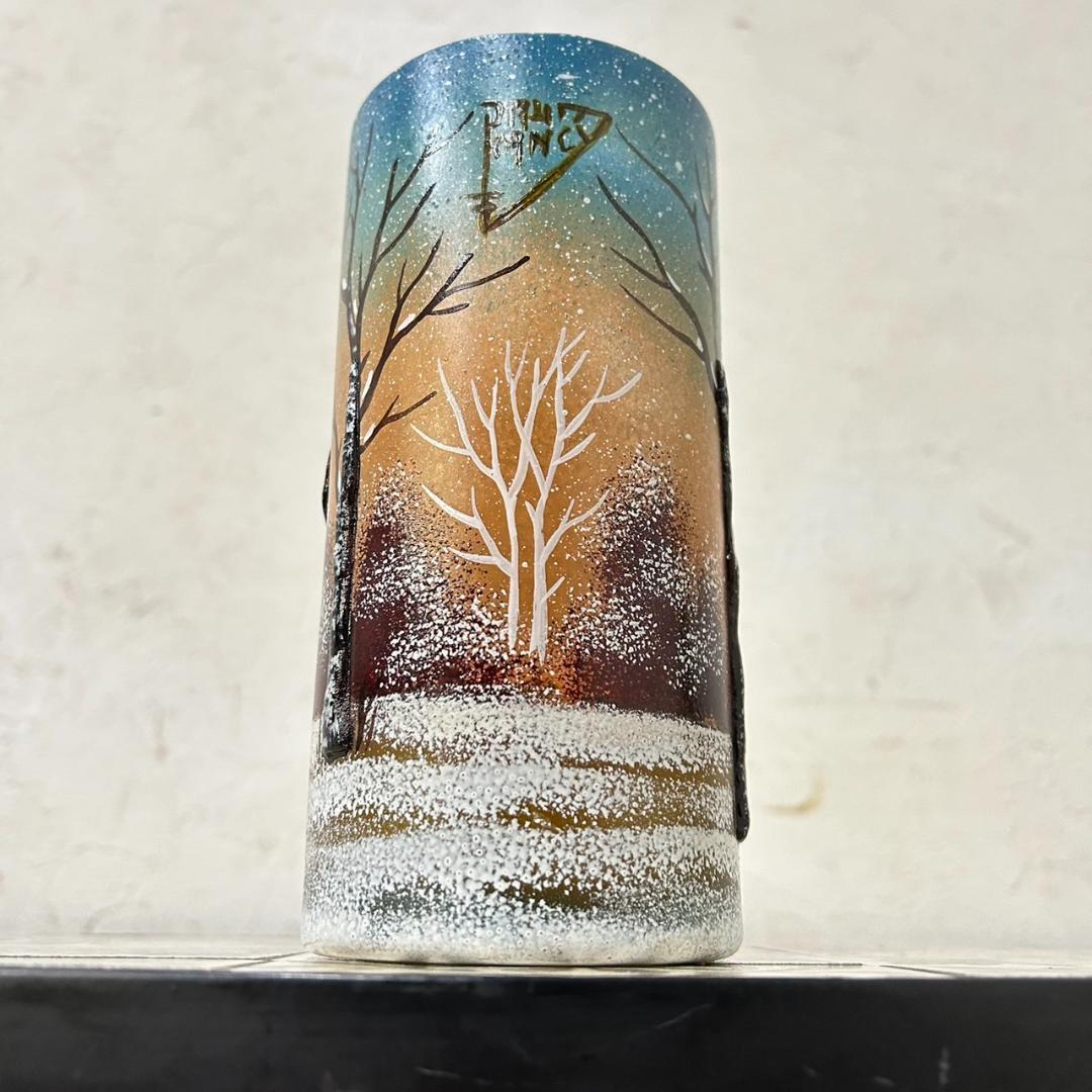 筒型花瓶 高さ16.5cm