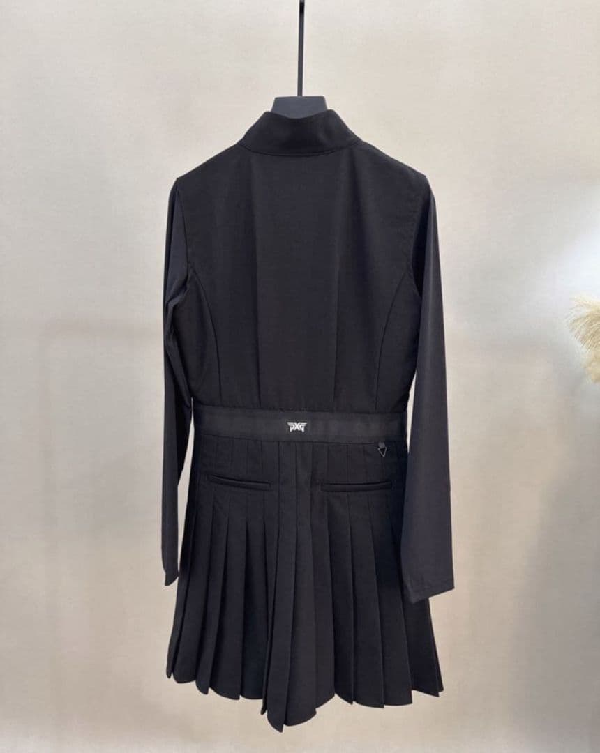 PXG ゴルフウェア 長袖 レディース ワンピース 新作春秋冬 PXG ゴルフウェア 長袖 レディース ワンピース 新作春秋冬