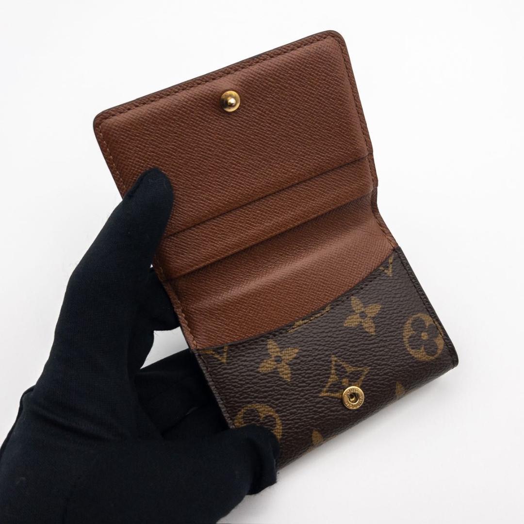 入荷now 買えない 極美品】ルイヴィトン ラドロー モノグラム ミニ財布 茶色 小物