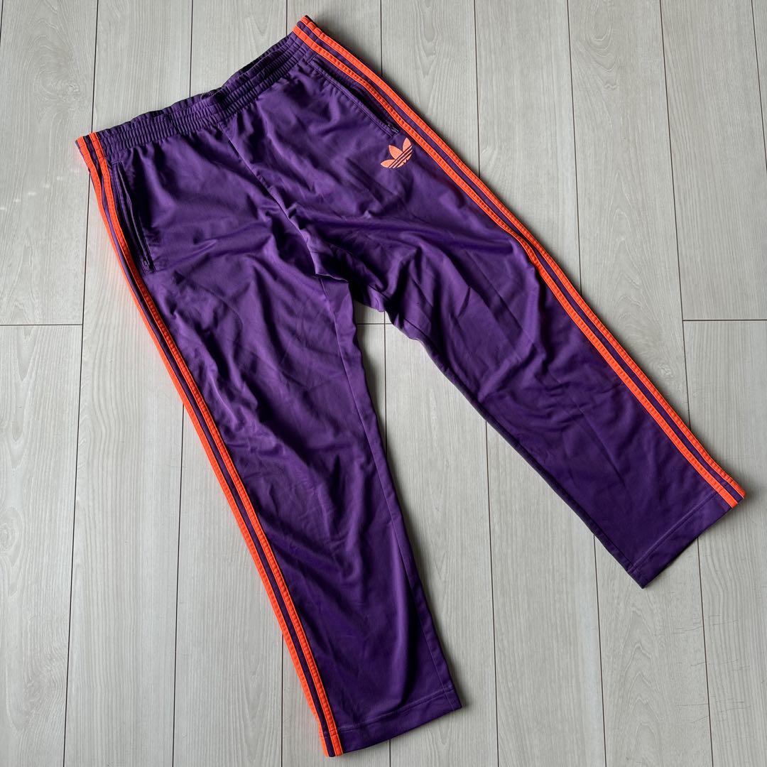 adidas originals ジャージ セットアップ パープル