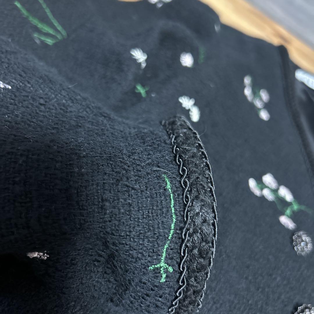 ZARA ベロア 花柄 刺繍 ジャケット Mサイズ｜Yahoo!フリマ（旧