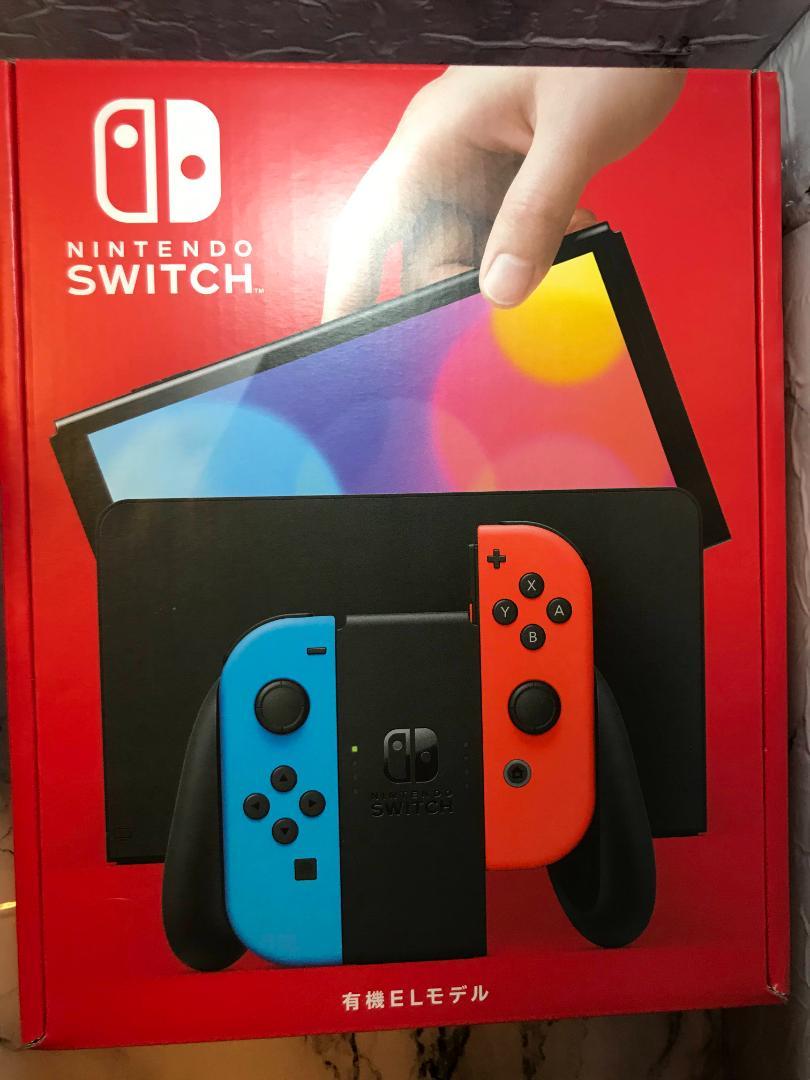 新品 Nintendo Switch 有機EL Joy-Con ネオン 画像1