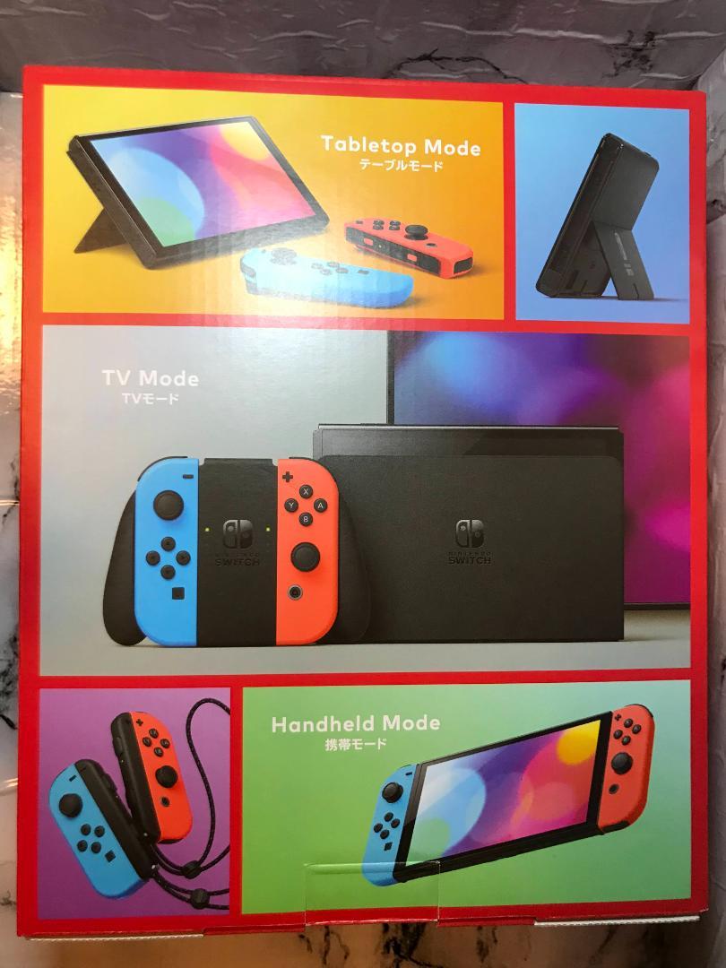 新品 Nintendo Switch 有機EL Joy-Con ネオン 画像2