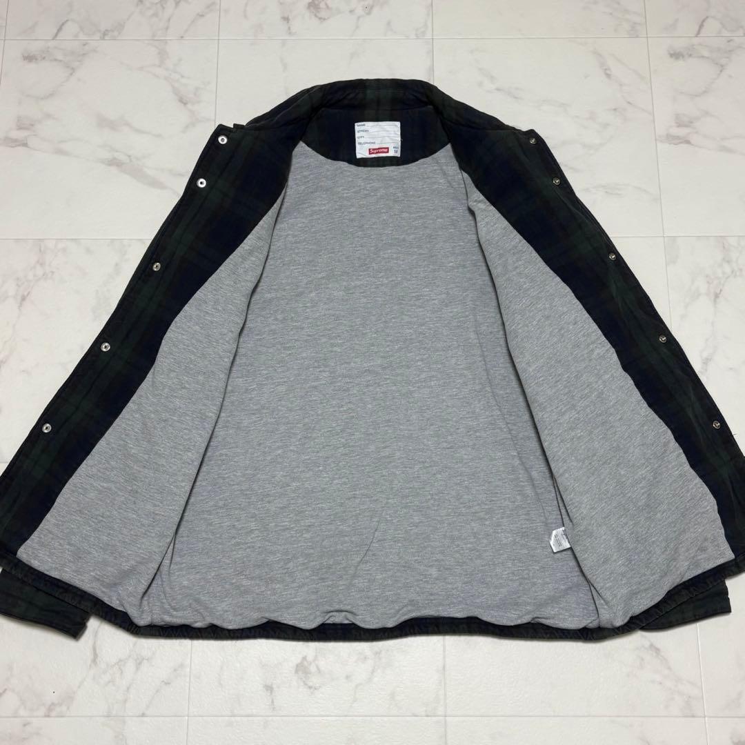 Size…S シュプリーム☆Sロゴ ブラックウォッチ コーチジャケット Supreme シュプリーム コーチジャケット ブラックウォッチ Sロゴ M