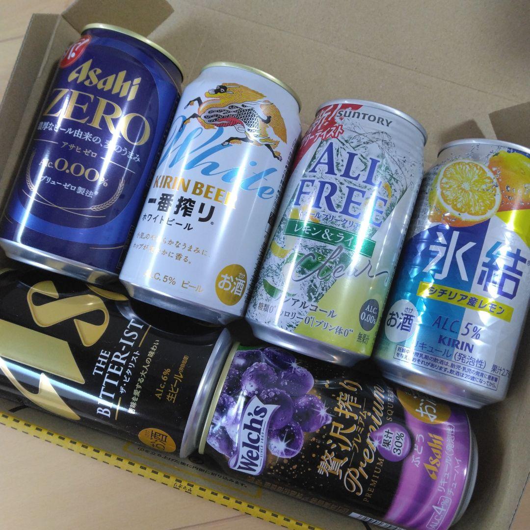 お酒(ビール・チューハイ) 6缶セット - メルカリ
