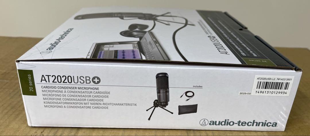 配信機器・PA機器・レコーディング機器 audio technica at2020usb+