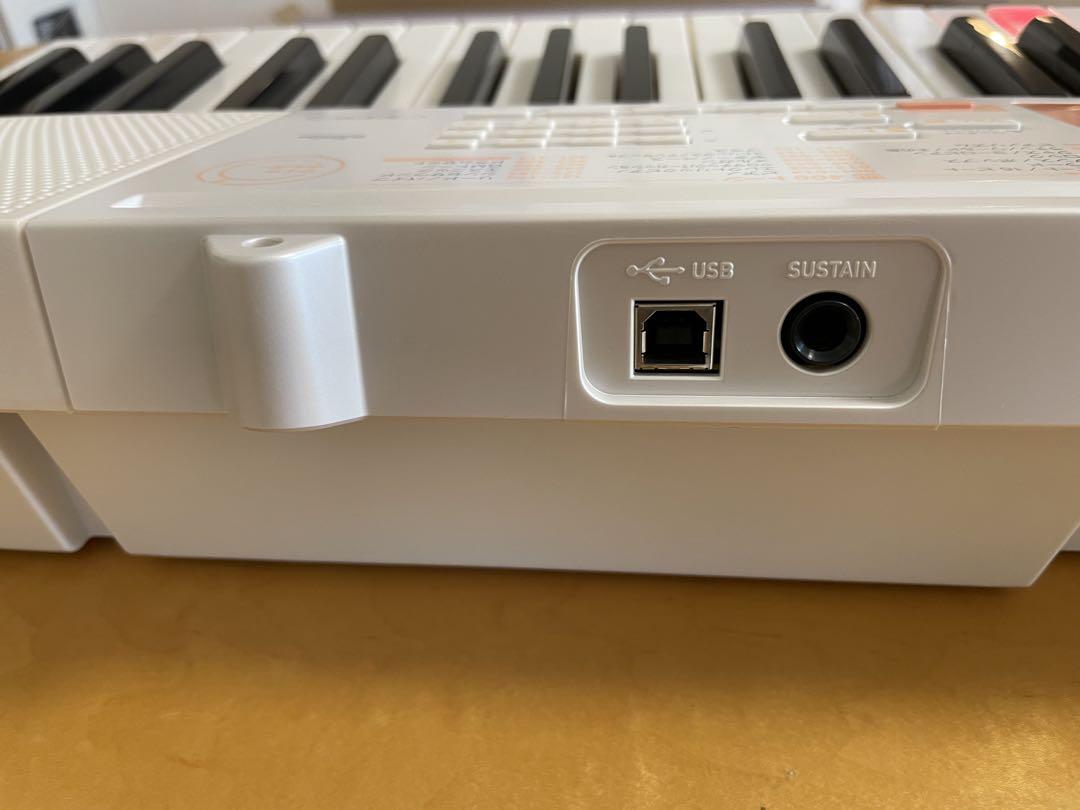 CASIO 光ナビゲーション 電子キーボード LK-123