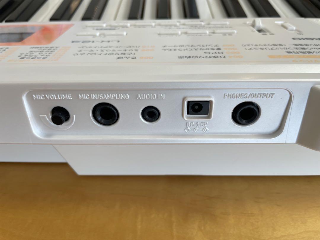 CASIO 光ナビゲーション 電子キーボード LK-123