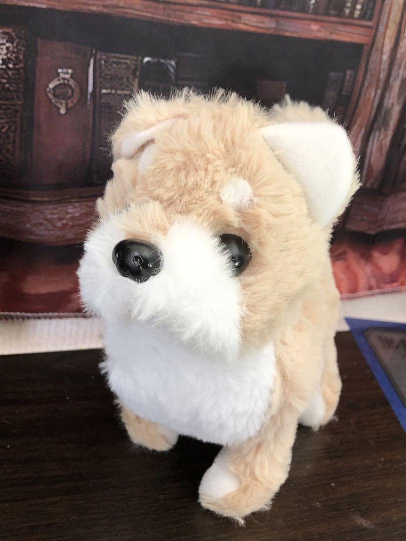 平成レトロ 1992 バンダイ×セキグチ製 鳴く 犬 ぬいぐるみ 中古