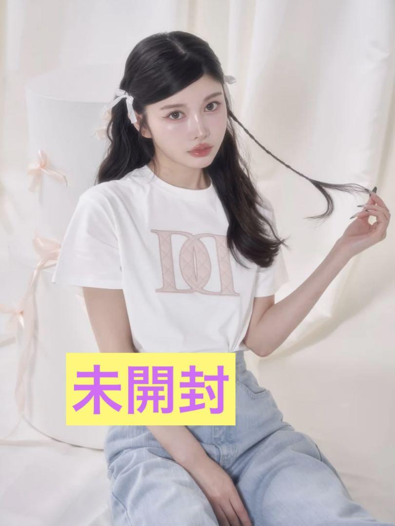 Darich ダーリッチ　キルティングアップリケTシャツ