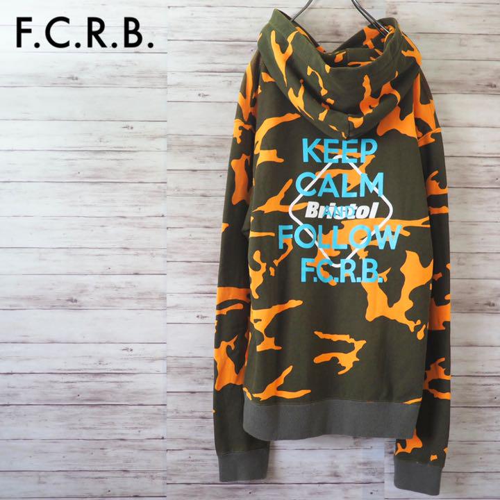 2018AW F.C.R.B. KEEP CALM PULLOVER HOODY