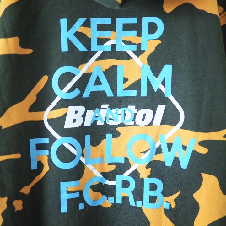 2018AW F.C.R.B. KEEP CALM PULLOVER HOODY