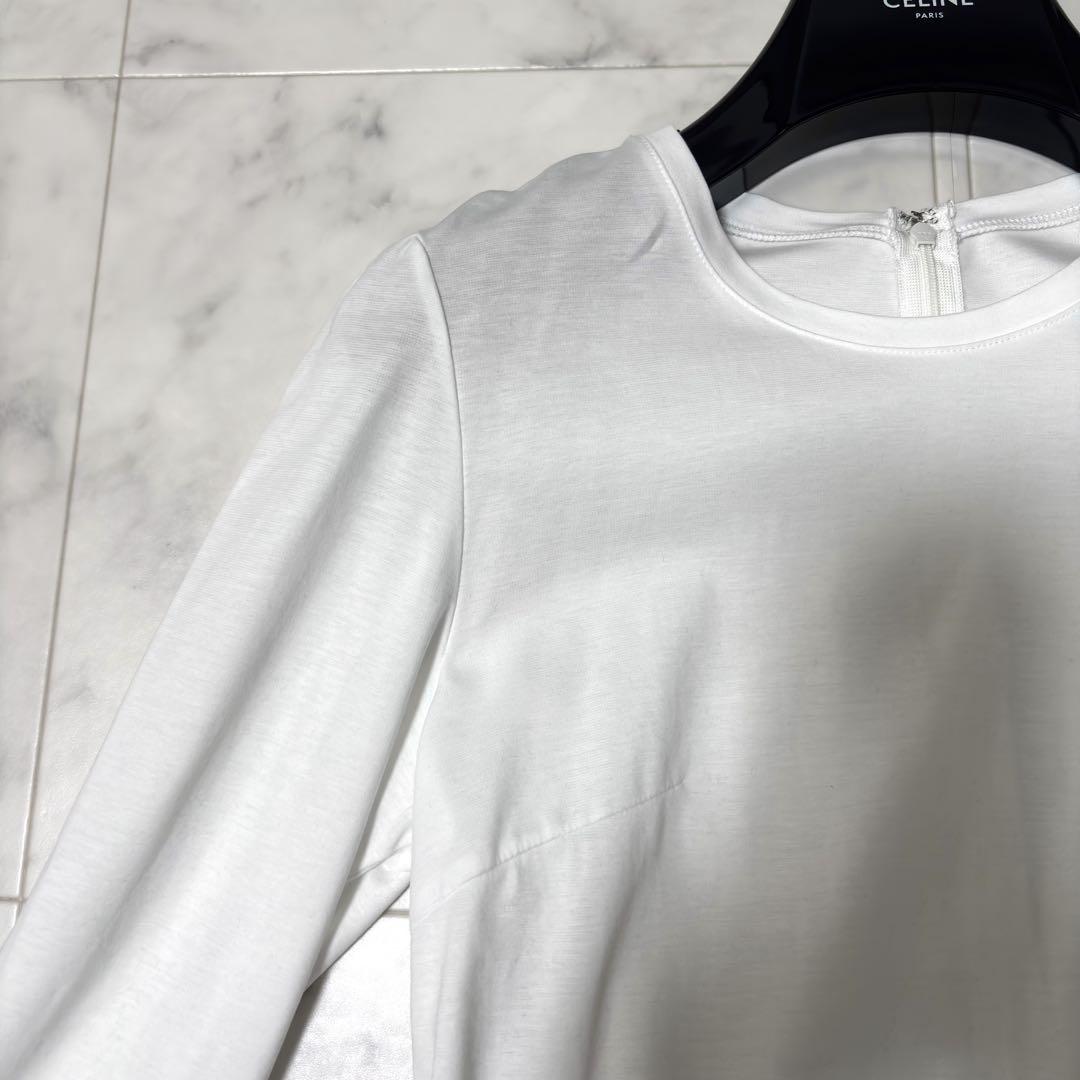 美品✨ ボーダーズアットバルコニー ペプラムロングスリーブTEE