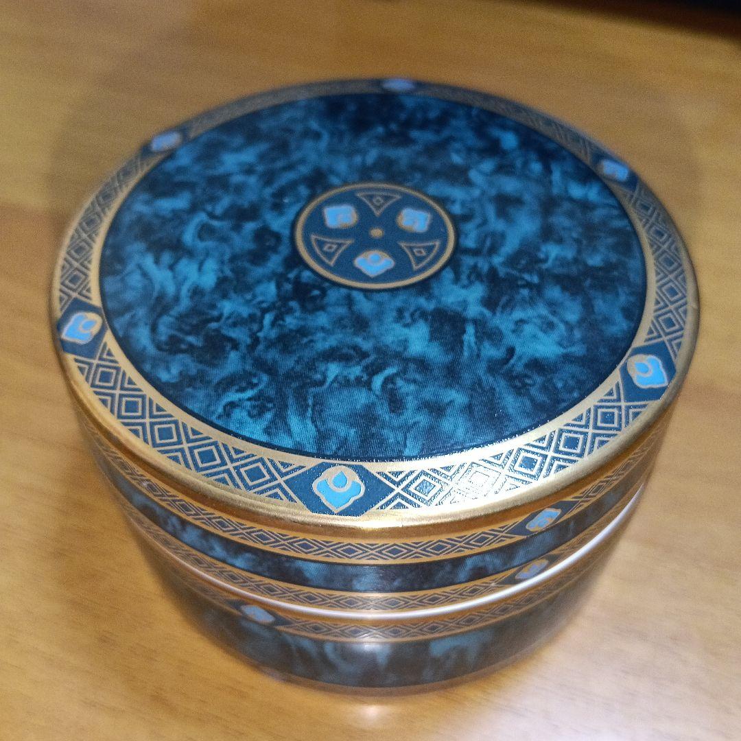 ロイヤルドルトン　ビルトモア　ターコイズ　陶器製小物入れ