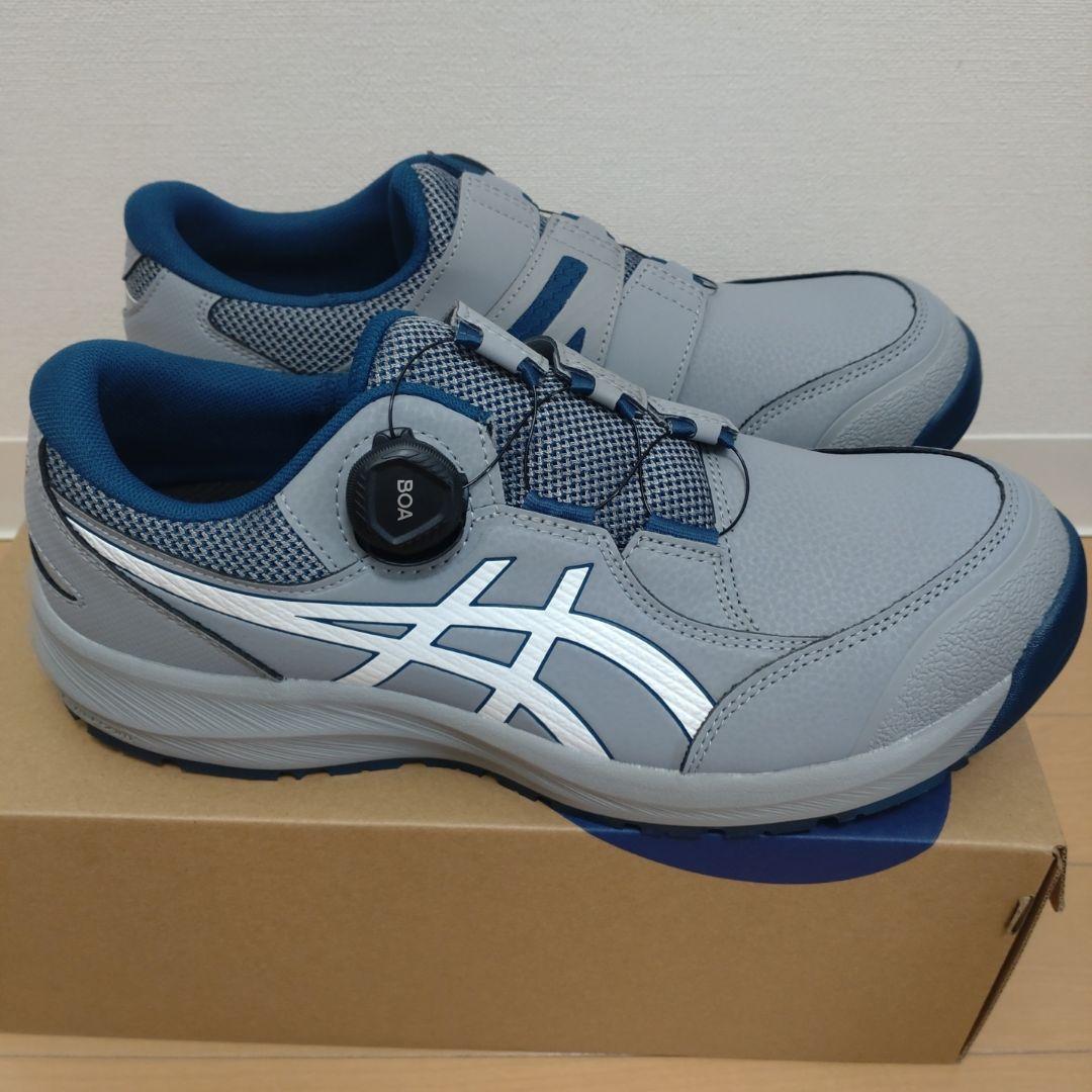 新品 asics WINJOB CP309 BOA 27.0ｃｍ 安全靴 グレー