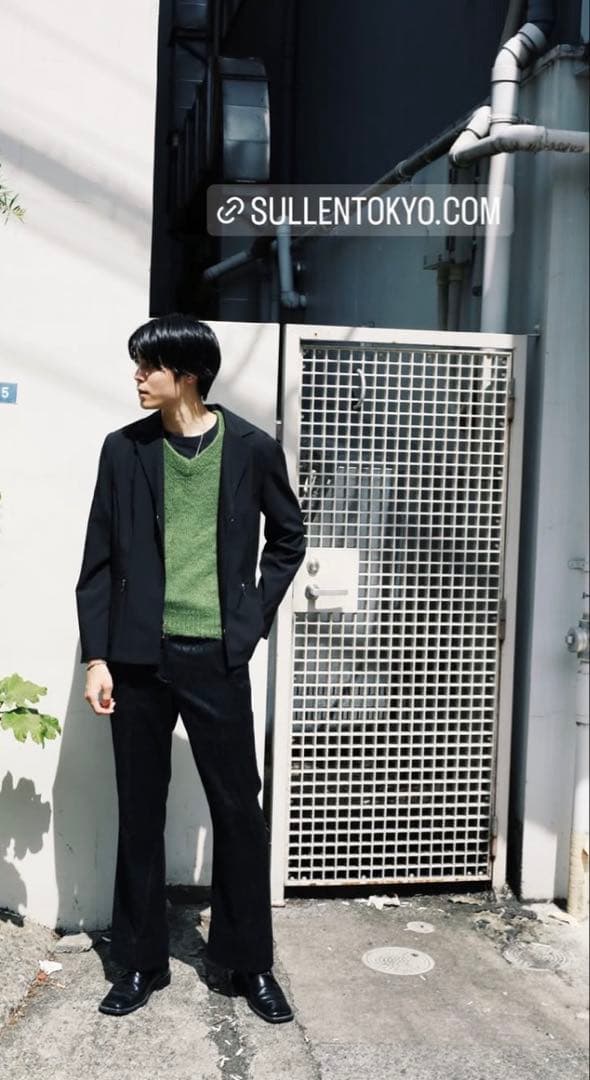 90s costume national flare pants sullenS DRIES VAN NOTEN