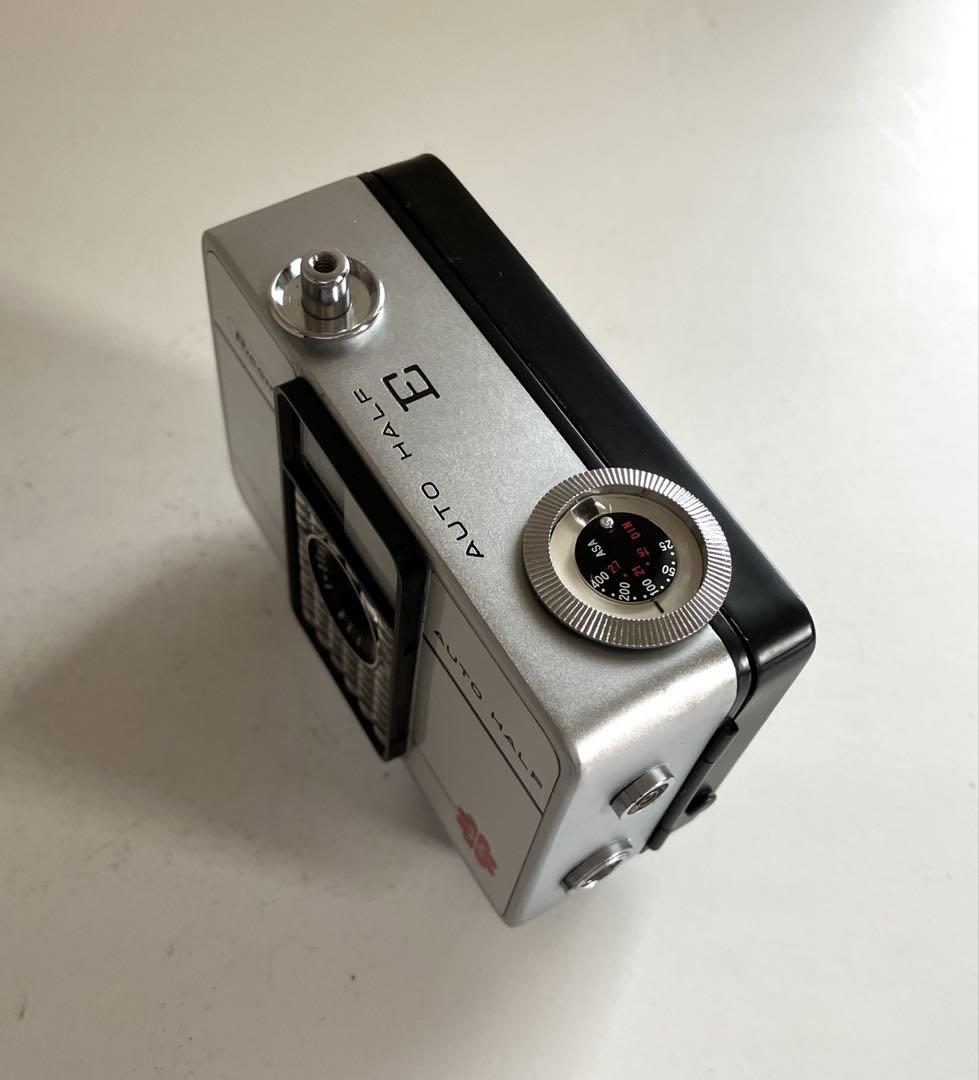 RICOH AUTO HALF E オートハーフ 美品 レアカラーモルト張替済