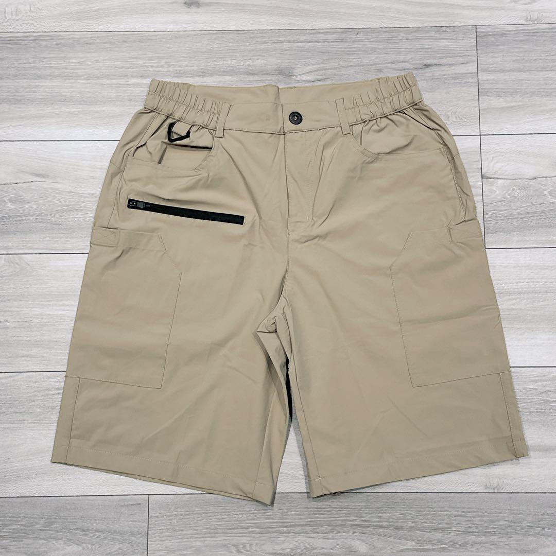 〆速乾 ハーフパンツ メンズ アウトドア ショートパンツ 登山 通気 短パンS