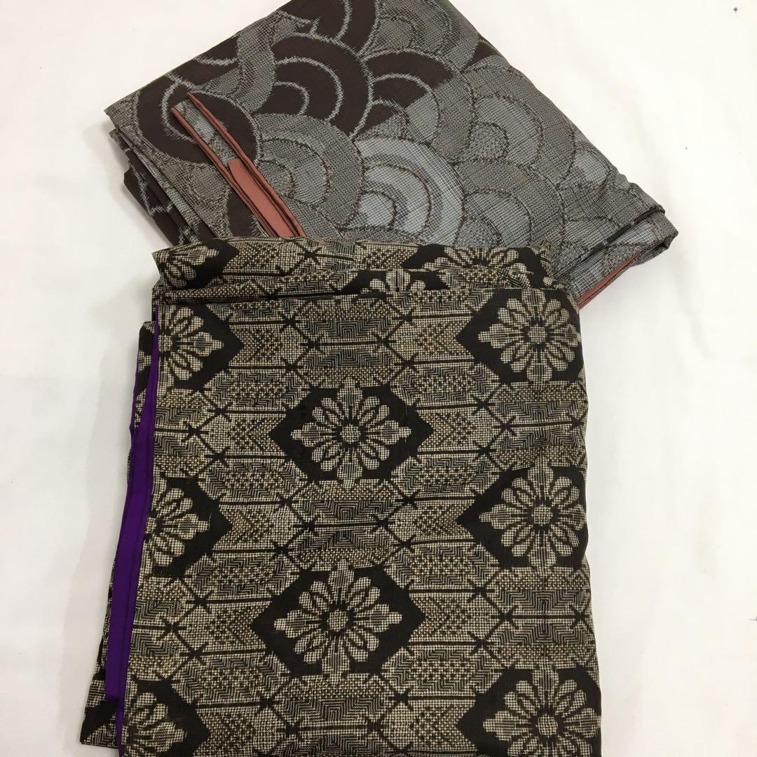 36)大島紬アンティーク11点まとめて バラ売り不可 リメイク 送料込み