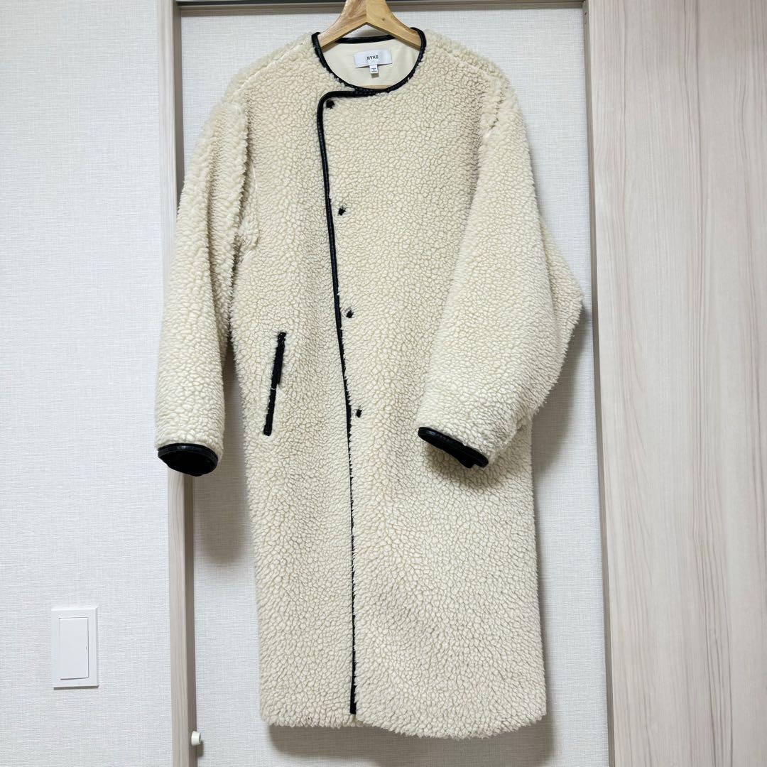 HYKE ボアコート ハイク 画像1