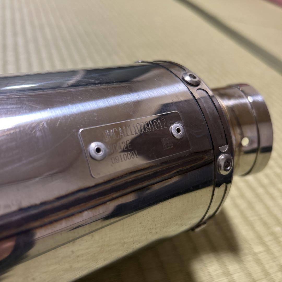 CB400SF NC42 BEAMS BMS-R-EVO スリップオン マフラー