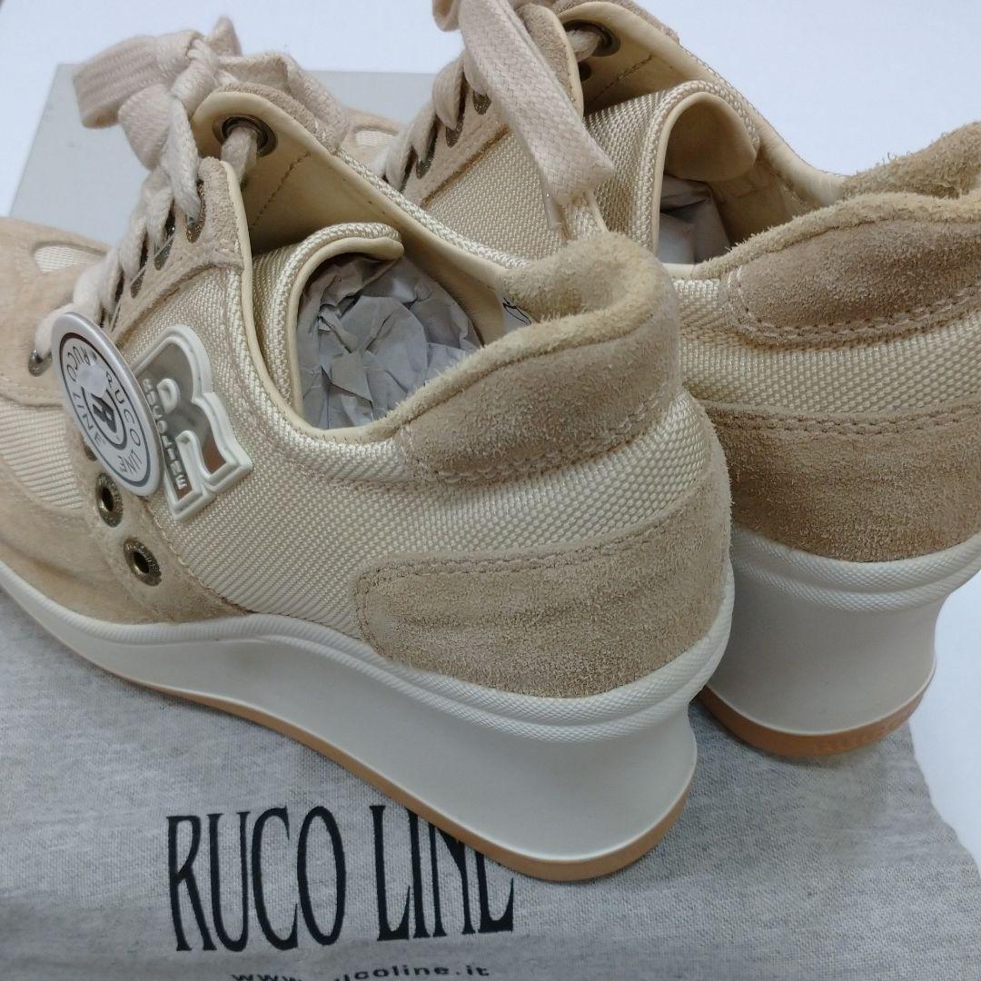 RUCO ベージュ スニーカー E58yA-m10488990959 LINE 好評国産