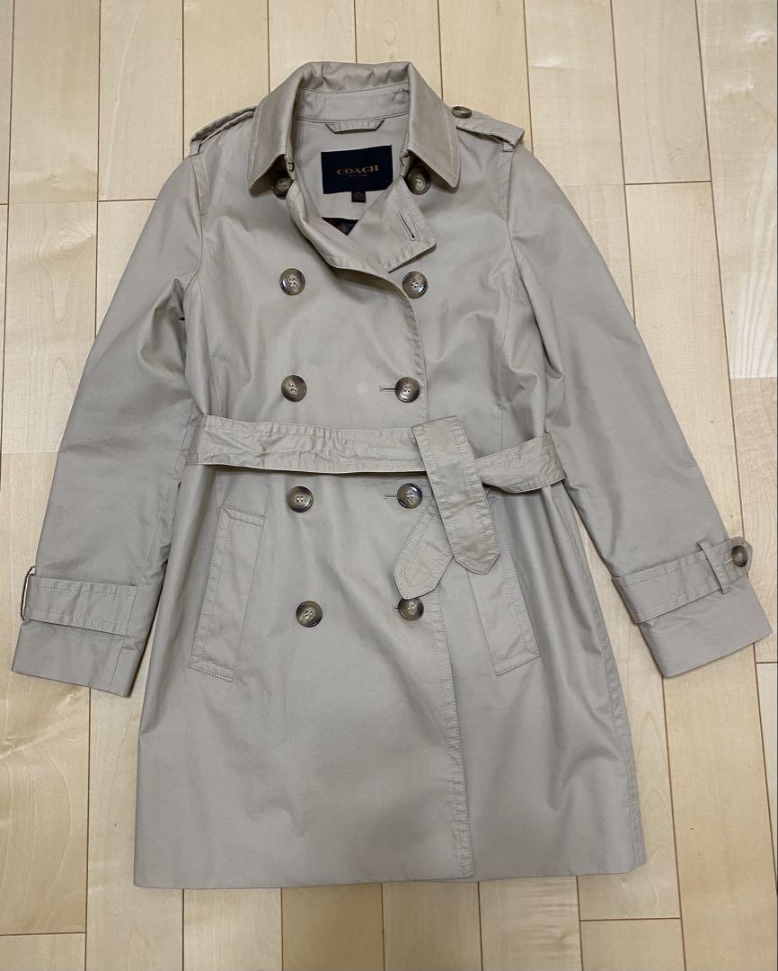 COACH コーチ トレンチコート ベージュ S 4102825M0011 トレンチ コート（トレンチコート）｜COACH（コーチ）の