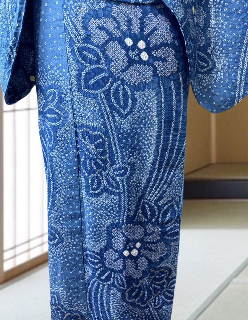 お値下中‼️土日限定‼️トールサイズ‼️新品✨️美品✨️有松鳴海絞り浴衣単品
