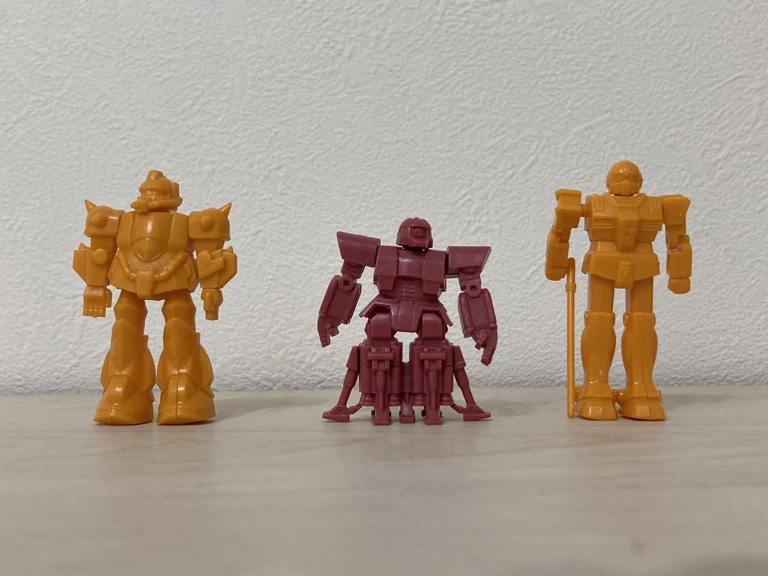 本格派ま！ 機動戦士ガンダム 森永チョコスナック Part メルカリ - 3体セット 7 ロボット