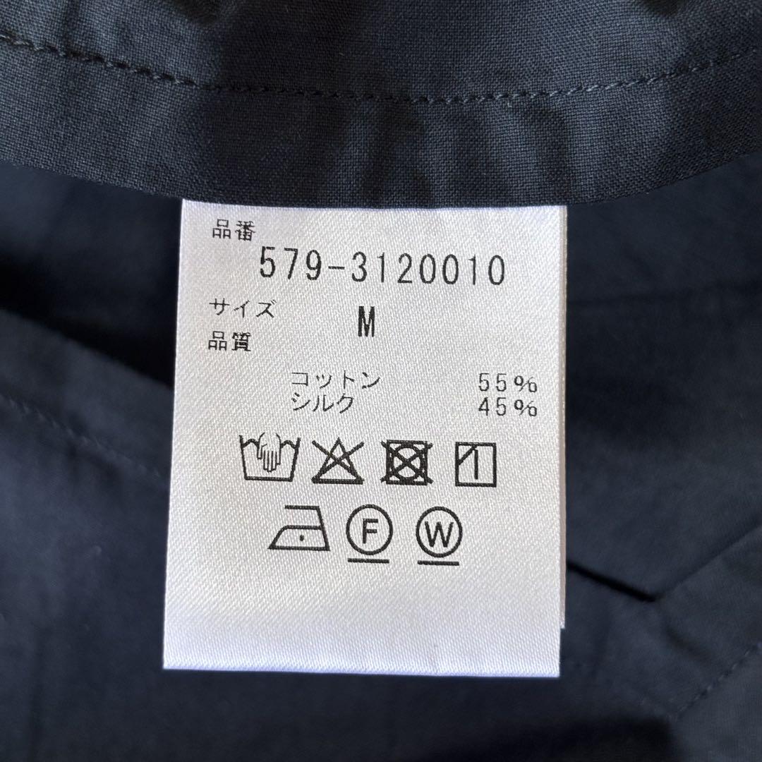 【美品】マーガレットハウエル 23SS コットンシルク テーラードジャケット M