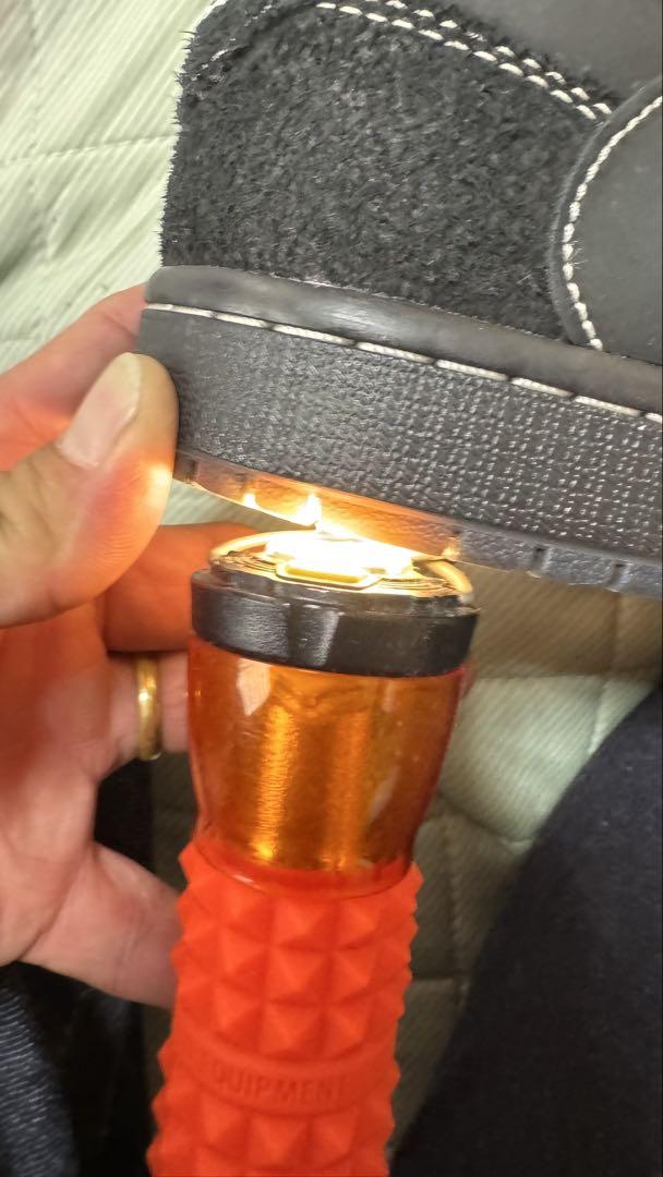 靴 TravisScott Air Jordan1LOW BLACKPhantom