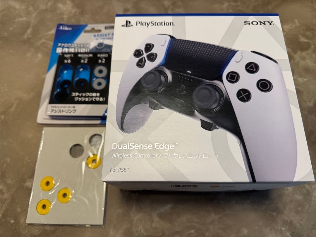 おまけセット DualSense Edge ワイヤレスコントローラー目立った傷や汚れなし