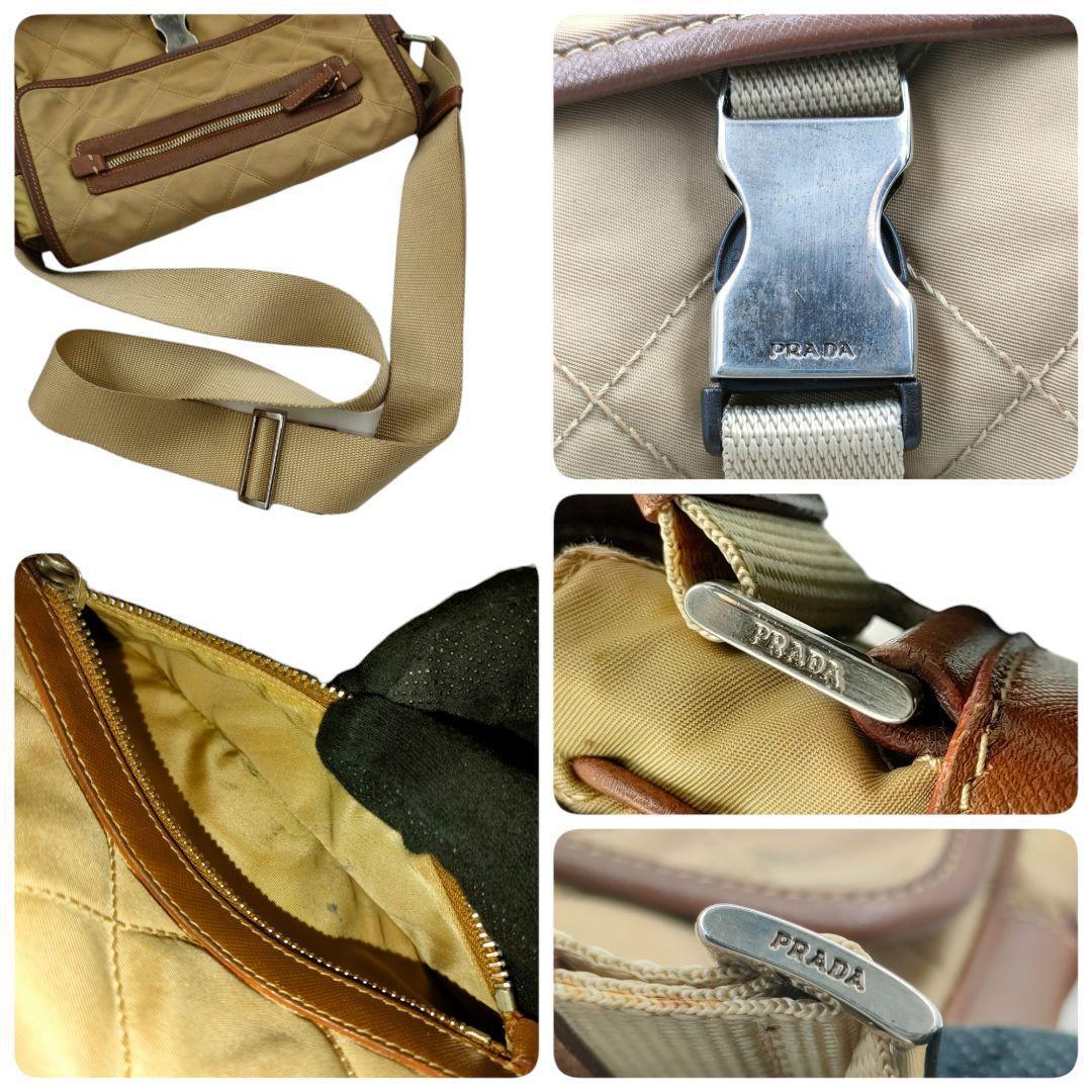 PRADA★キルティング ナイロン 三角ロゴ ショルダー バッグ PRADA プラダ ショルダーバッグ 三角ロゴ ナイロン キルティング