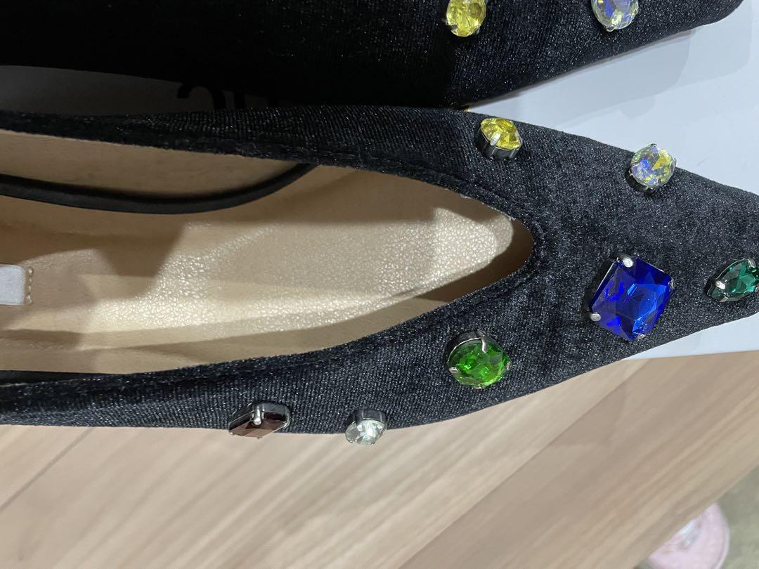 Ameri VINTAGE  UND BIJOU FLAT PUMPS 完売商品