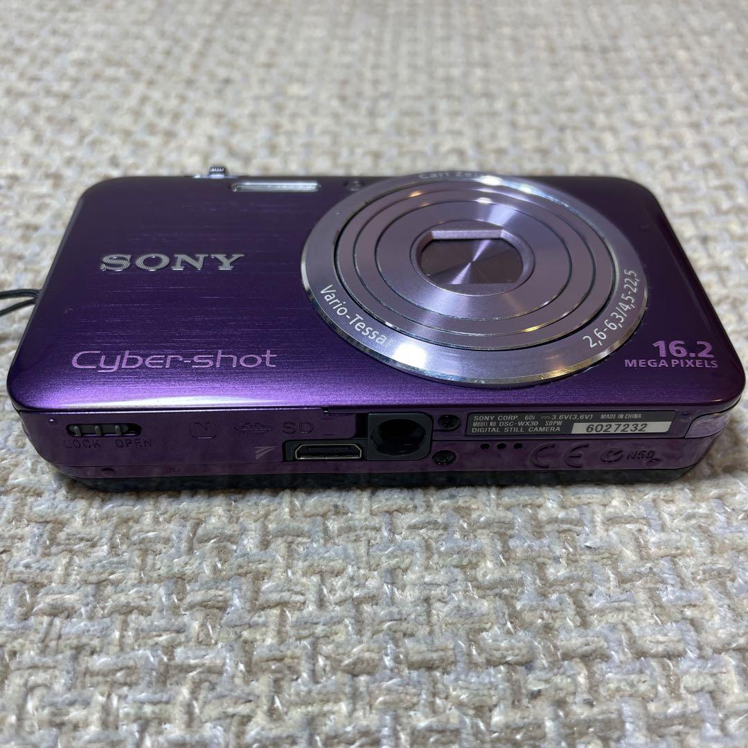 SONY】サイバーショット DSC-WX30 パープル