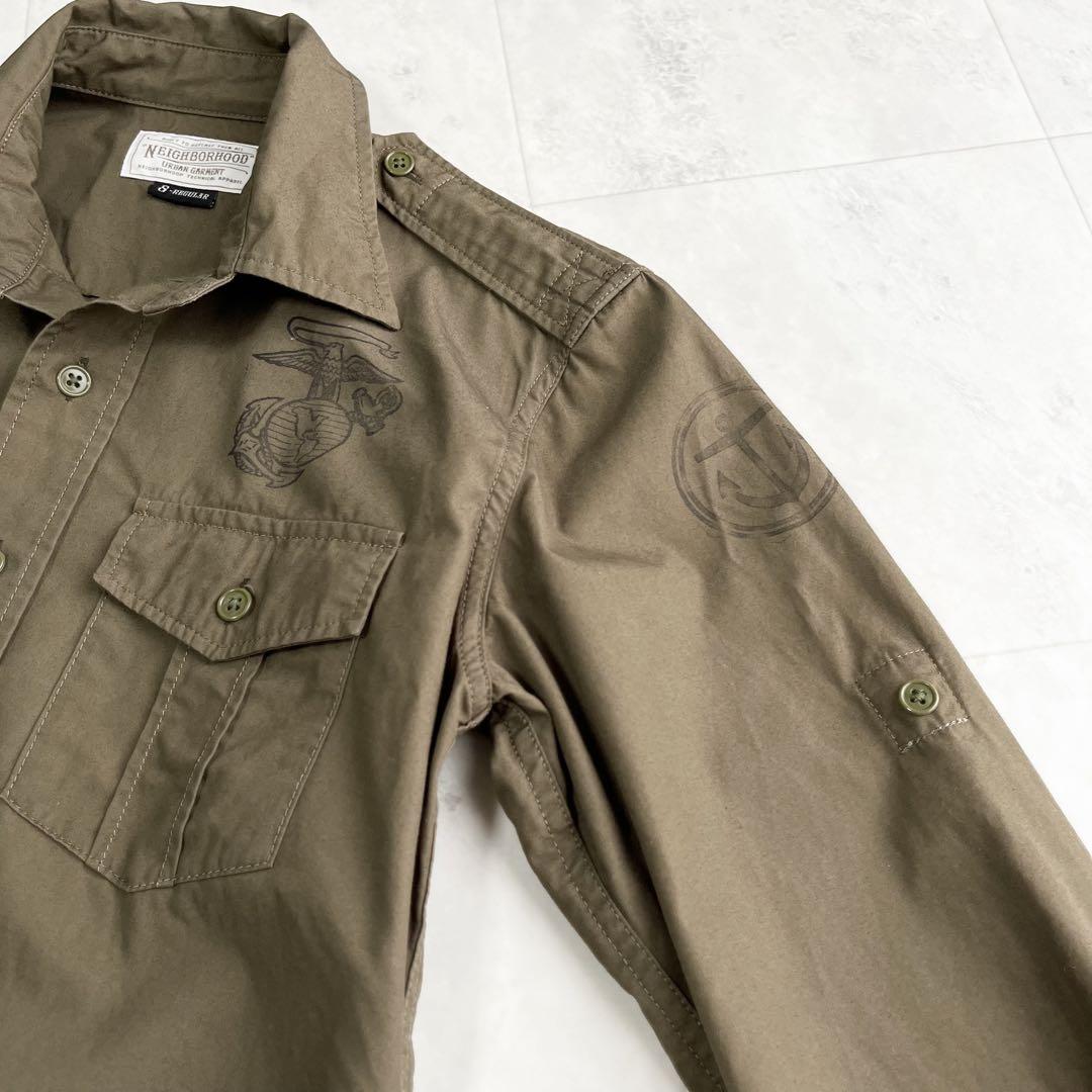 『NEIGHBORHOOD』OFFICER SHIRT／長袖／S
